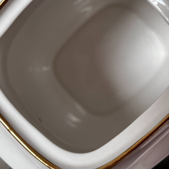 Spode REPRODUCTION Blenheim Coffee Pot Bone China England 1815 Pattern Pears - Picture 11 of 14